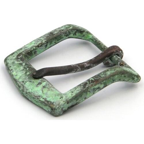 1 1/2'' Green Rusty Bronze Buckle Leather Belts Making Fitting Raw Brass Supply