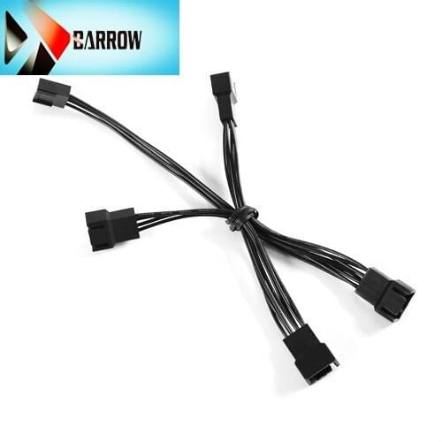 Barrow LRC RGB 12V 4pin 1 to 4 extend line for barrow 12v 4pin v1 control system lighting component, RKZXS1-4