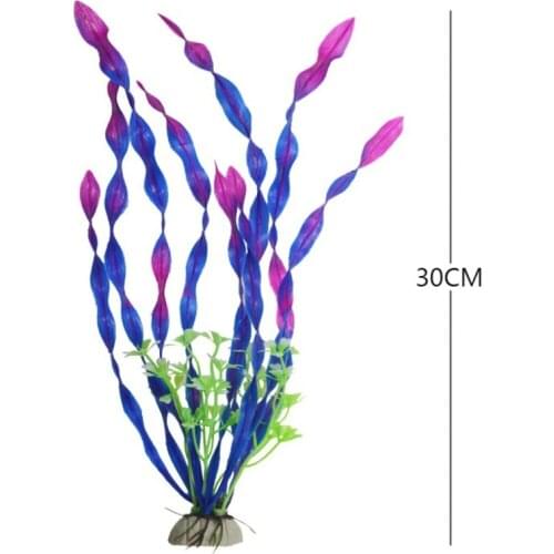 Week Accessories Fish Tank Landscaping Simulation Aquatic Plants Aquarium Decoration Plastic 30CM Water Grass Underwater Life