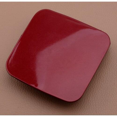 New ABS Red Front Bumper Right Tow Hook Eye Cover Cap Fit for Toyota RAV4 2009 2010 2011 2012