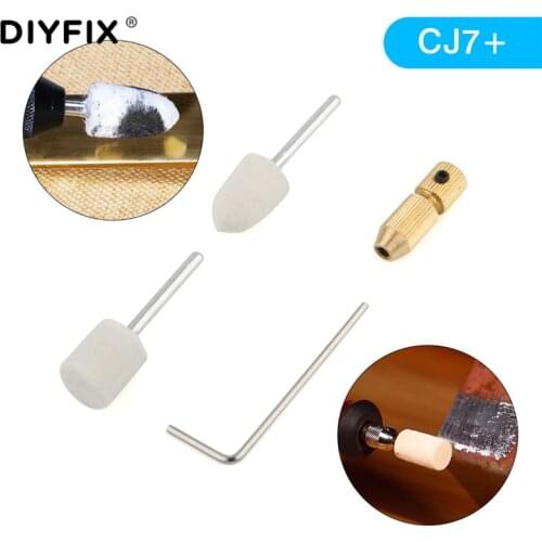 OCA Glue Cleaning Head For CJ7+ Removing wool Glass Touch Screen Polishing Head No Hurt Lcd OCA Adhesive Remover Clean Tool