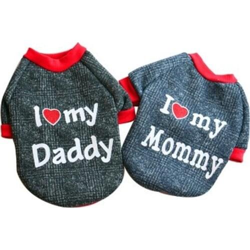 Wholesale Lovely Pet Clothing Warm Small Dog Clothes Dog Clothes for Small Dogs Dog Shirts Dog Clothes