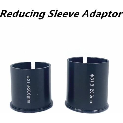 Bike Reducing Sleeve Spacer Aluminum Alloy Bicycle Handlebar Parts Bike Handlebar 28.6mm To 31.8mm Bar Bore Adapter