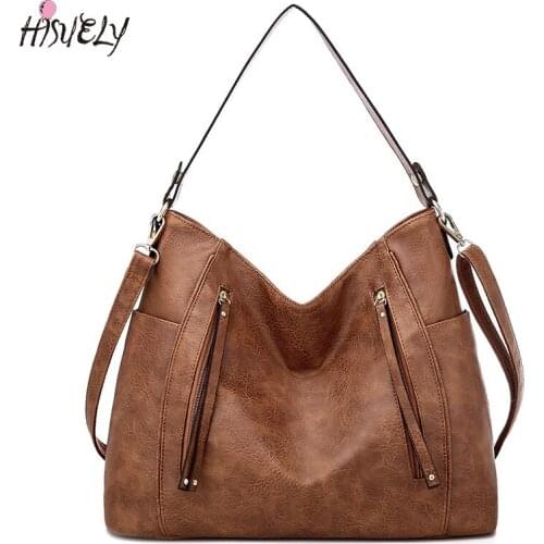 HISUELY Fashion Bohemia Women Shoulder Bag PU Leather Travel Backpack High Quality School Bag for Girl Sac a Dos Feminina BG895B