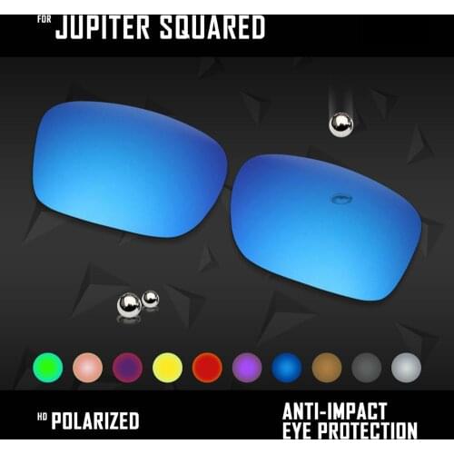 OOWLIT Lenses Replacements For Oakley Jupiter Squared OO9135 Sunglasses Polarized - Multi Colors