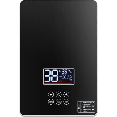 220v High Quality Electric Hot Water Heater Tankless Instant Boiler With Shower Kit