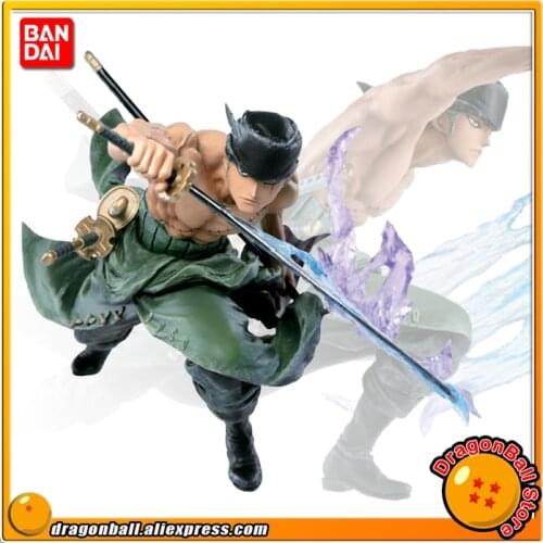 Japan Anime "ONE PIECE" Original BANDAI SPIRITS ICHIBANSHO Collection Figure - Zoro Battle Styling