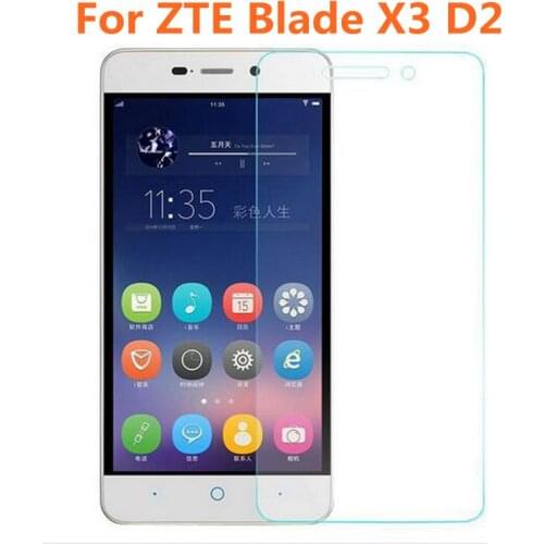ZTE Blade X3 Tempered Glass Original 9H High Quality Protective Film Explosion-proof Screen Protector for ZTE Blade X3 D2 T620