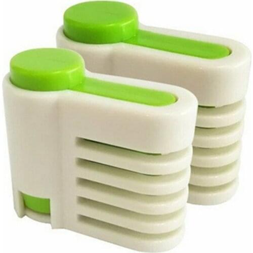 1Pair Cake Cutting Slicer Layerer Cake Slicer Cake Separator Bread Splitter Cake Baking Tool Dg18005