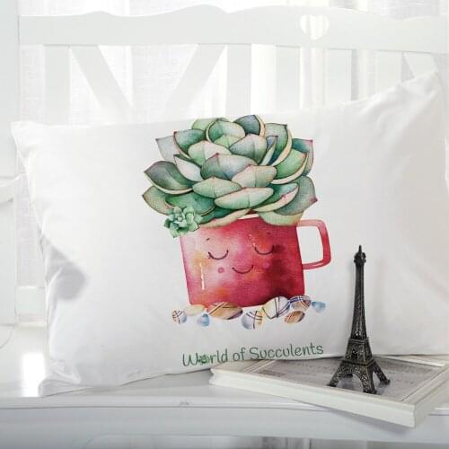 1pc Pillow cover Pillow case Luxury Bedding Pillowcase Pillowcovers decorative 50x70 Customizable size 3D Print Nordic red