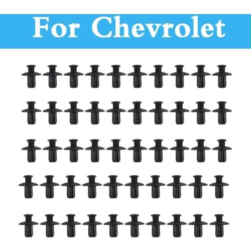 8mm Car Rivet Fasteners Bumper Mudguard Expansion Clips For Chevrolet SS Suburban Traverse Viva Volt Tahoe Tracker TrailBlazer