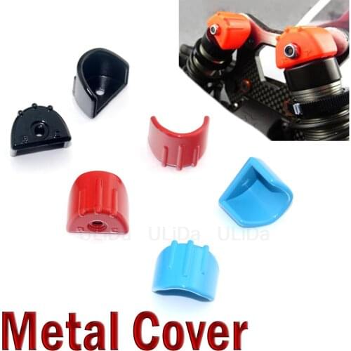 Metal Zinc Alloy Shock Absorber Protection Cover Shock Absorption Cap for 1:8 1:10 RC Car Parts Traxxas HSP HPI TAMIYA