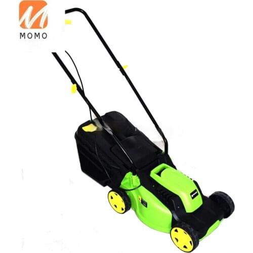 Electric commercial hand push lawn mowers grass cutter for sale electric mowing power tool machines
