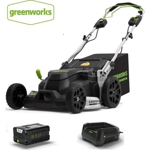 Greenworks Garden Lawn Mower Lithium Battery Electric Push-Type Grass Weeder Collector 82V 1000W Profession Garden Tools