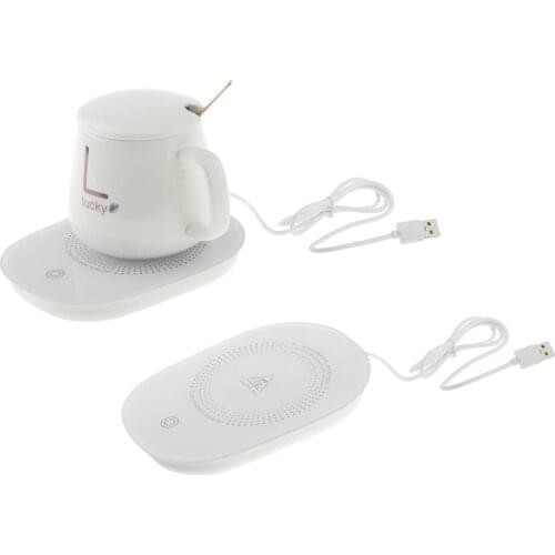 Coffee Warmer Plate Mug Warmer Electric for Desk of Home or Office, Keep Coffees and Drinks Warm