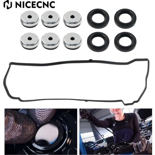 Valve Cover Gasket Seal Kit for Honda Acura RSX TSX K20 K24 12030PNC000 For 12030-PNC-000 12030PNC000