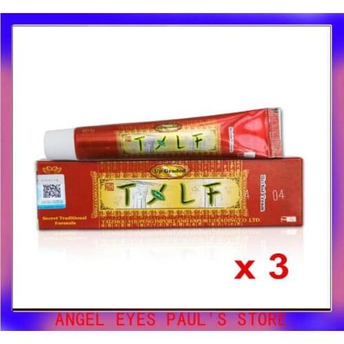 3PCS TXLF cream zudaifu Psoriasis Dermatitis Eczema Pruritus Cream Skin Problem 15g( with retail box)
