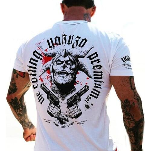 Summer New Style, Mens Short-sleeved T-shirt, Printed by Bobber Motor Motorrad, Stylish and Comfortable, Large Size, Street