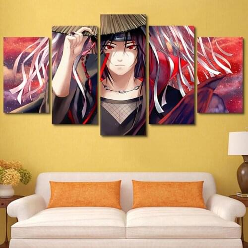 Artwork Modular Pictures Canvas Decor Living Room Wall 5 Pieces Reef Stone Sunrise Seascape Paintings Art Frame Poster HD Prints