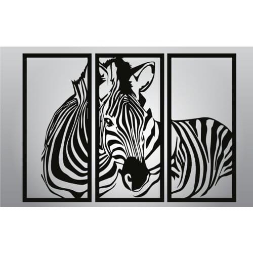 Zebra Wood laser cut wall decor will add color to your loved ones' homes and offices, and you can make your wall decor
