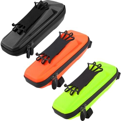 Rainproof Bicycle Bag Bike Front Top Tube Phone Pouch Mountain Road Bicycle EVA Hard Shell Case Cycling Accessories