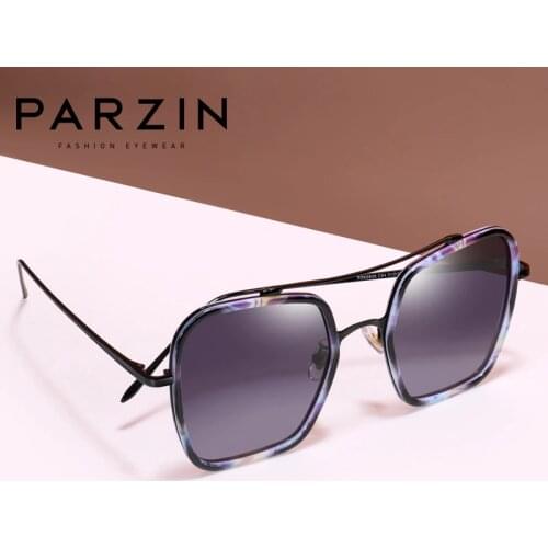 PARZIN Women's Square Sunglasses