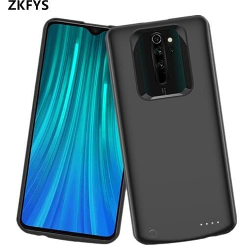 Battery Charger Case For Xiaomi Redmi Note 8 Pro Battery Case 6800mAh Powerbank Charging Case For Redmi Note 8 Pro Battery Cover
