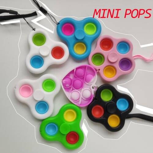 Squishy Fidget Sensory Toys Children With Autism And Anxiety Sensory Reliver Shrink Tube Toys for Adult Push Squeeze Pea Toys