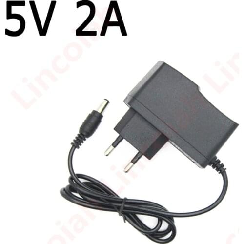 TV BOX Power Supply 5V 2A Charger UK EU AU US Plug Converter AC-DC Adapter For Android For X96 mini/T95/h96/MXQ/HK1/x88/mx10/TX6