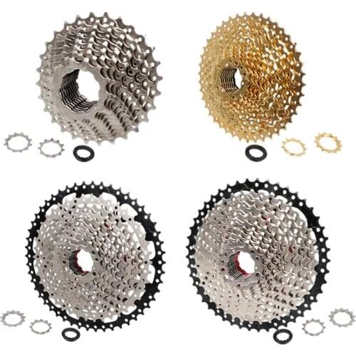 8/9/10/11/12 Speed Mountain Bike FreeWheel 11-32/36/40/42/46/50T Steel Bike Cassette Flywheel Bicycle Sprocket For Shimano Sram