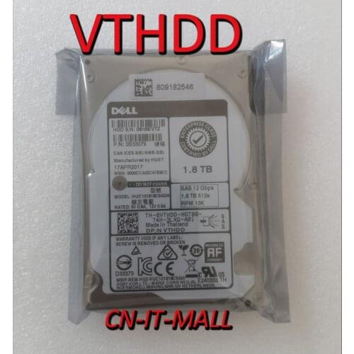 2.5 VTHDD 0VTHDD 1.8TB 10K SAS 12G 512e HUC101818CS4204 HDD