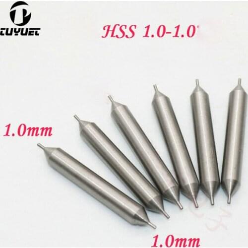 1.0-1.0mm HSS Milling Cutter Guide Pins for Automatic Key Cutting Machine