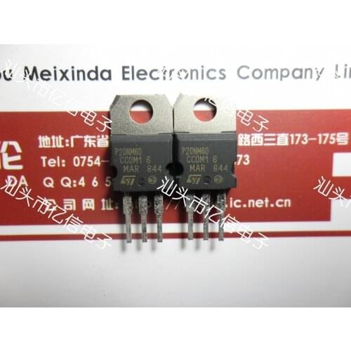 100% New&original P20NM60 STP20NM60 20A600V In Stock
