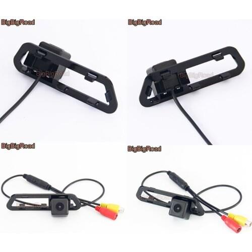 BigBigRoad For Nissan Tiida C12 5D Hatchback 20112012 2013 2015 Pulsar Car HD Rear View Camera Auto Backup Monitor Waterproof