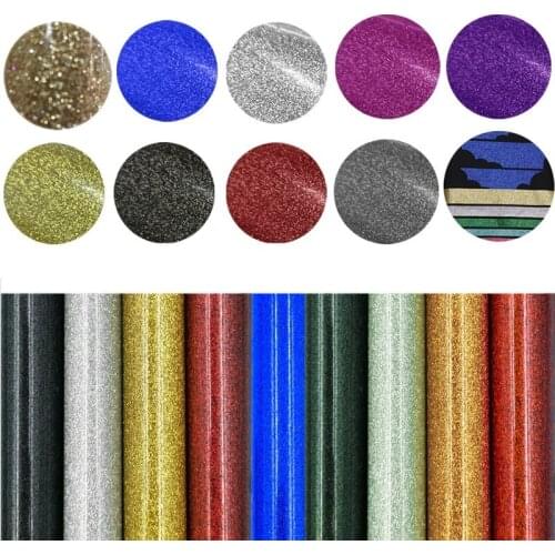 Glitter Lettering Film T-Shirt Cricut Film Heat Press Silhouette Paper DIY Thermal Transfer Engraving Film Heat Transfer Vinyl