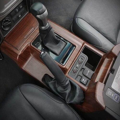 For Toyota Land Cruiser Prado J150 150 2018 2019 ABS Central Control Gear Panel Cover Stickers Trim Strips Car Accessories