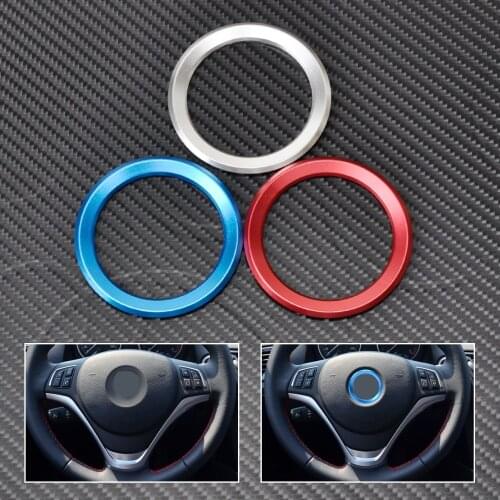 CITALL Steering Wheel Center Decoration Ring Cover For BMW 1 3 4 5 7 Series M3 M5 GT3 GT5 X1 X3 X5 X6 F25 E70 E71 2013 2014 2015