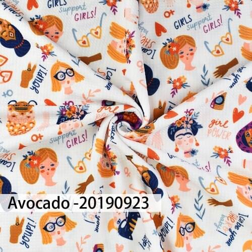 Huangtao Diy 50X150cm Printed Mexican Style Cartoon Character Pattern Fashion Liverpool Bullet Fabric No MOQ Polyester Fabric