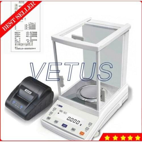 JA203SD Digital price electronic balance scale with automatic Danle textile electronic balance