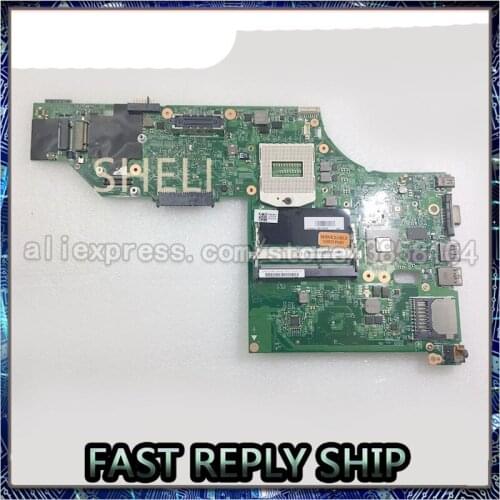 SHELI 12308-2 48.4LO18.021 FRU 00UP925 For lenovo Thinkpad T540P 15 inch laptop motherboard 100% test ok delivery