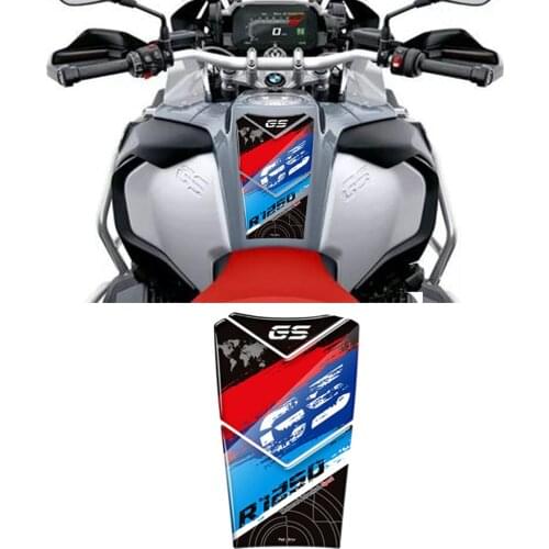 Motorcycle 3D Edge Gel Fuel Tank Pad Stickers Gas Fuel Tank Protection Accessories Decals For BMW R1250GS 2019 r1250g