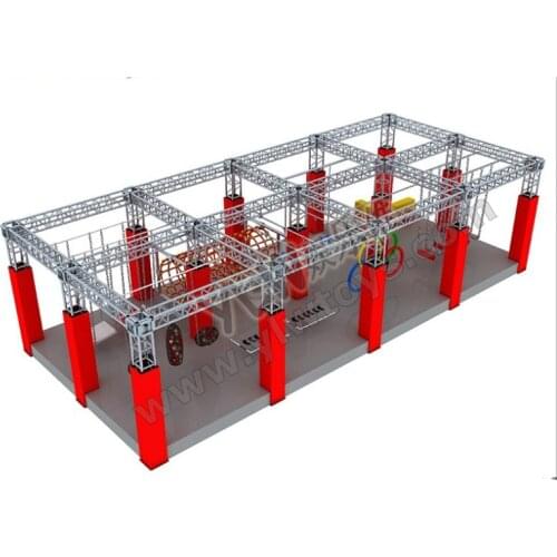 Customize jumping trampoline Indoor Ninja park Gymnastic training equipment,Popular entertainment Sport Games YLW-BT191130