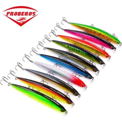 New River Fishing Minnow Hooks Plastic Fishing Lures Baits Crank Bait Set Fish Lure Wobbler Hard Baits 12.5cm 13.5g