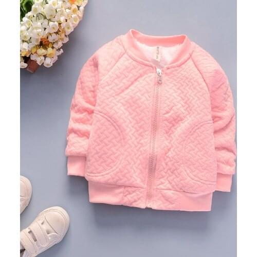 Autumn Winter Children THICK Outerwear Baby Boys Girls Warm Jackets Cotton-padded Plus Velvet Autumn Thickening Snowsuit Coat