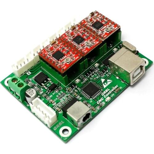 CNC control panel stepper motor drive for DIY laser engraving machine mini 3 axis engraving machine GRBL control panel