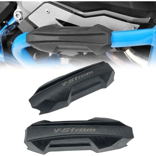 V-storm dl250 dl650 dl1000 25mm crash bar bumper engine protector decorative block for suzuki v storm motorcycle