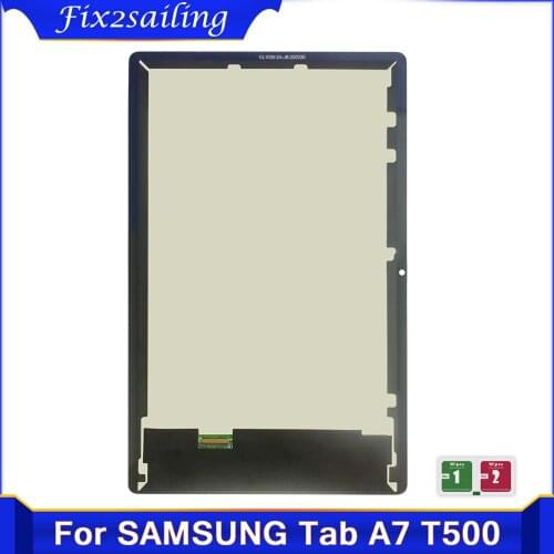 AAA+ For Samsung Galaxy Tab A7 10.4 2020 T500 T505 SM-T500 SM-T505 LCD Display Touch Screen Glass Panel Digitize Assembly