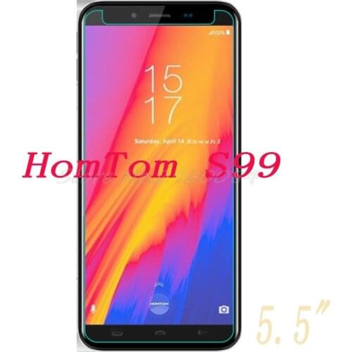 2PCS NEW Screen Protector mobile phone For HomTom S99 5.5" 9H Tempered Glass Film Protective Screen Cover