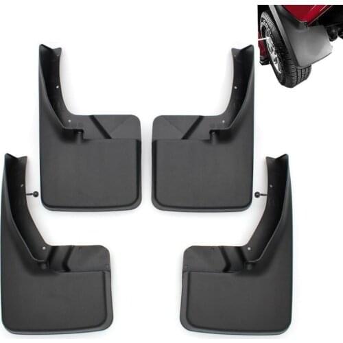 For Dodge Ram 1500 2500 3500 2009-2016 4PCS Band New Splash Guar Mud Guards Mud Flaps Fender Car Styling Auto Accessories