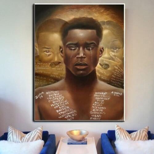 Africa Black Pain Art Canvas Painting Wall Art Posters And Prints On Canvas Wall Pictures For Living Room Home Wall Decoration